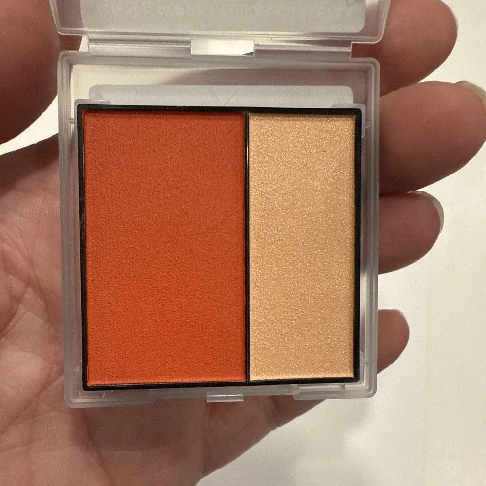 Lot of 2 Mary Kay Mineral Cheek Color Duo Blush‎ Spiced Poppy Full Size 081353